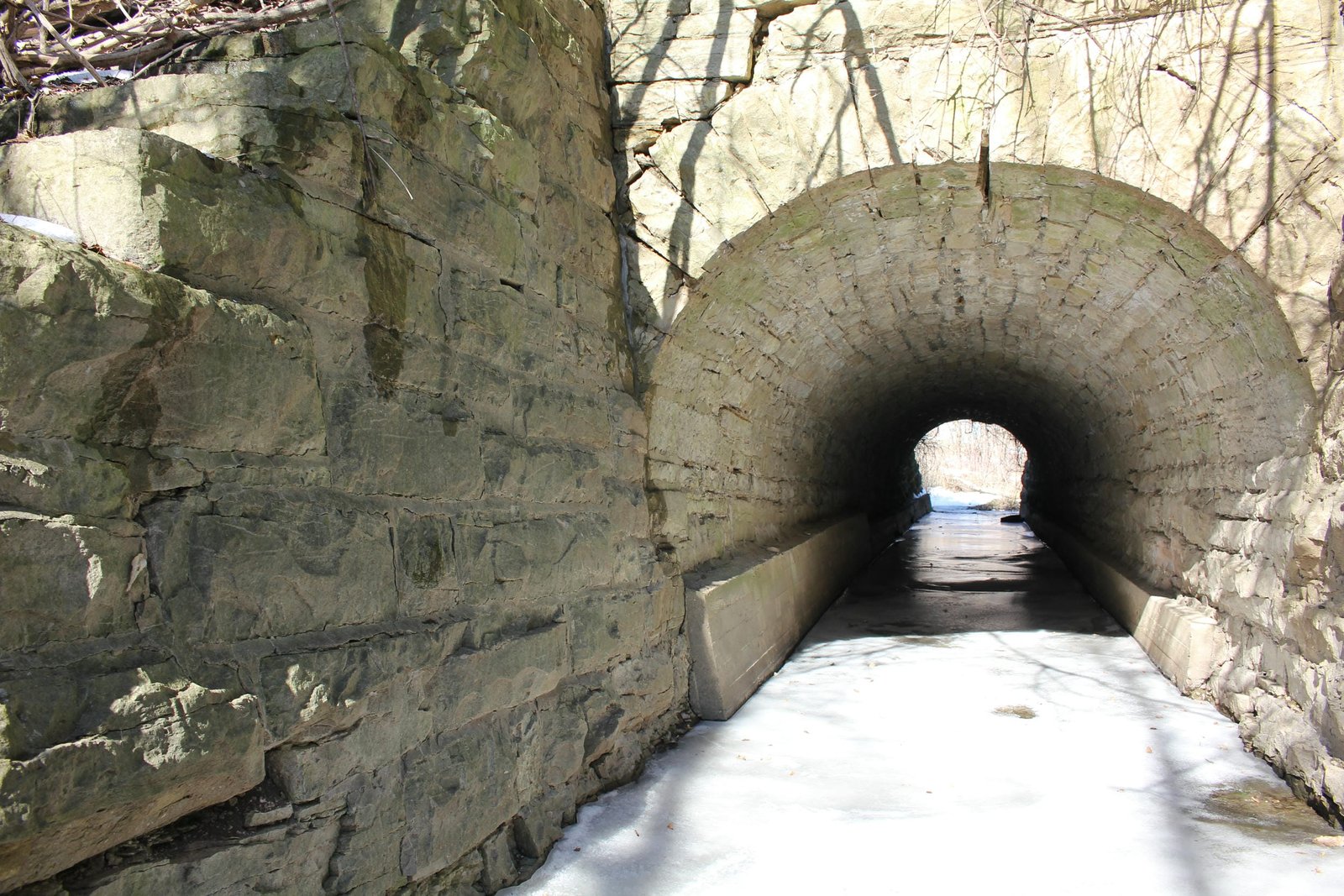West abutment